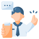 Service coordinator icon
