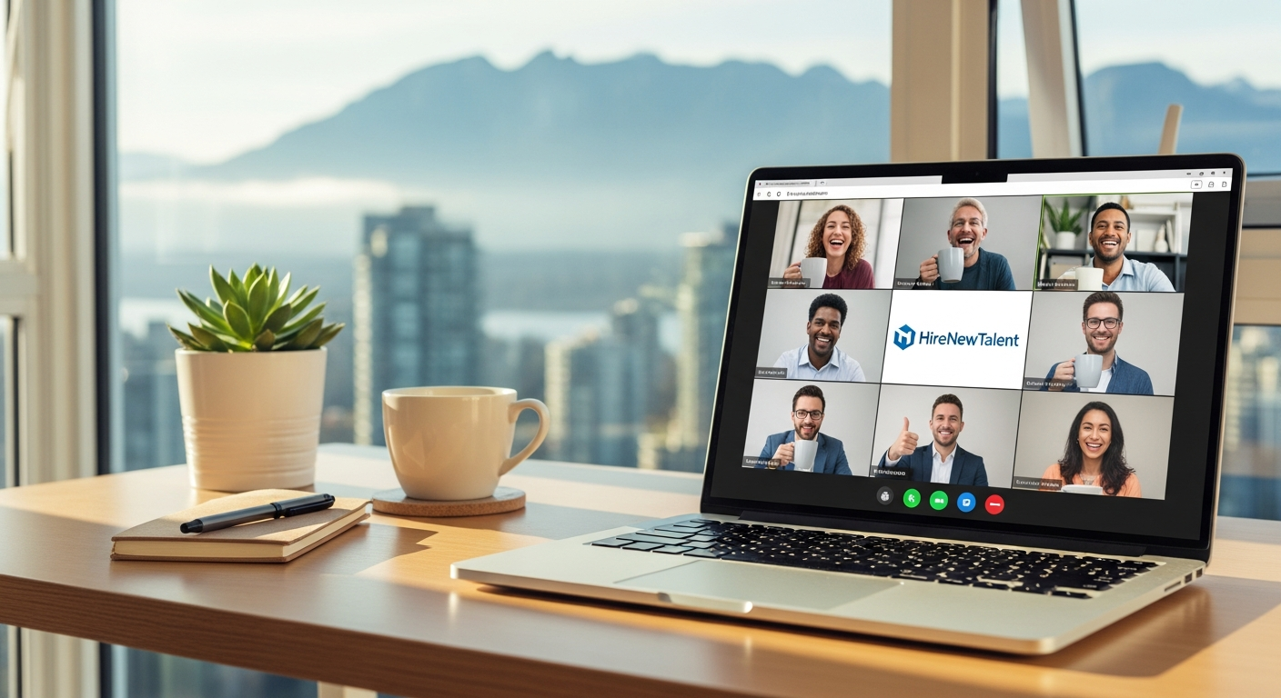 Vancouver remote team building video call